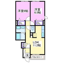 フォーリストCの物件間取画像